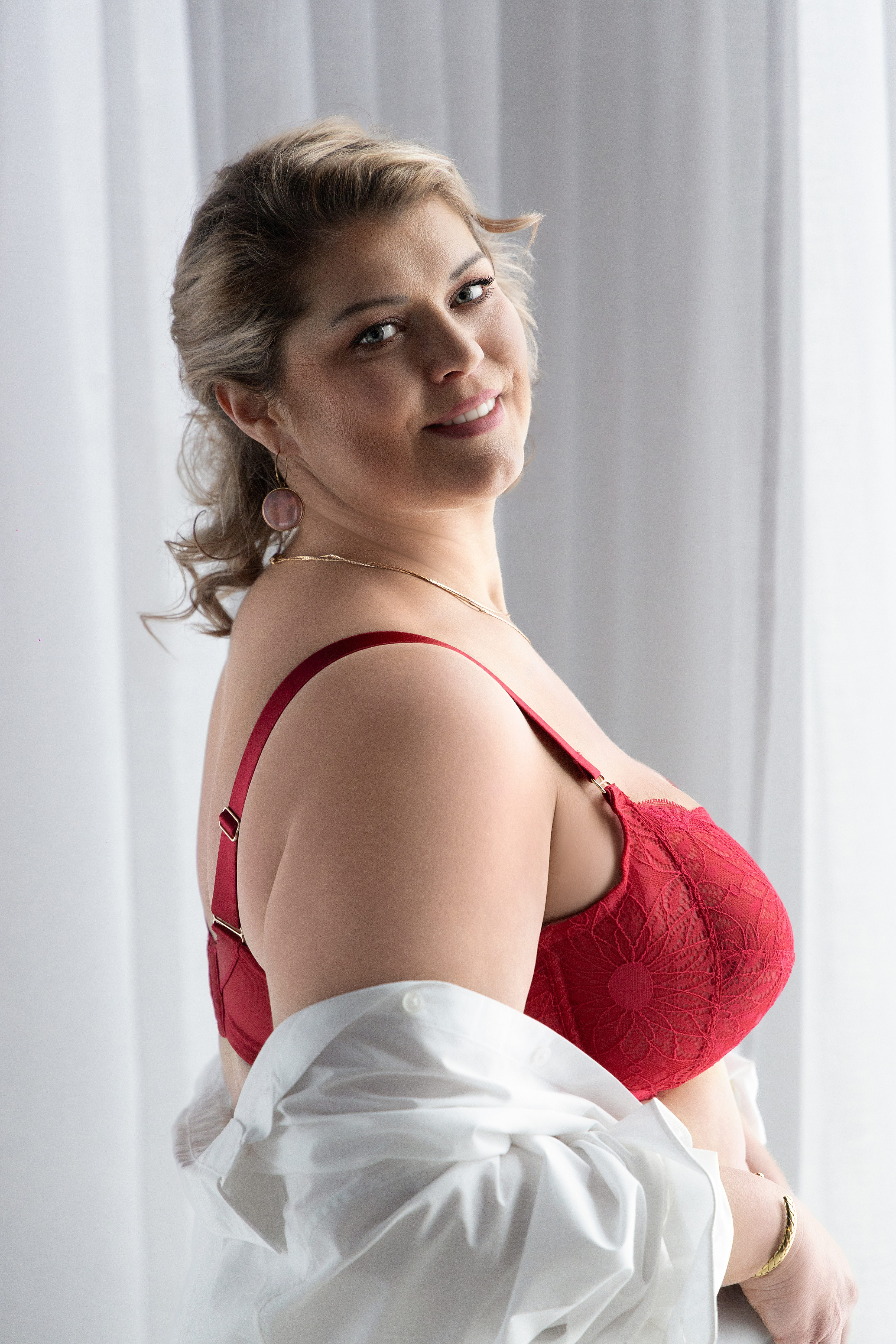 Séance photo boudoir en studio à Montesson